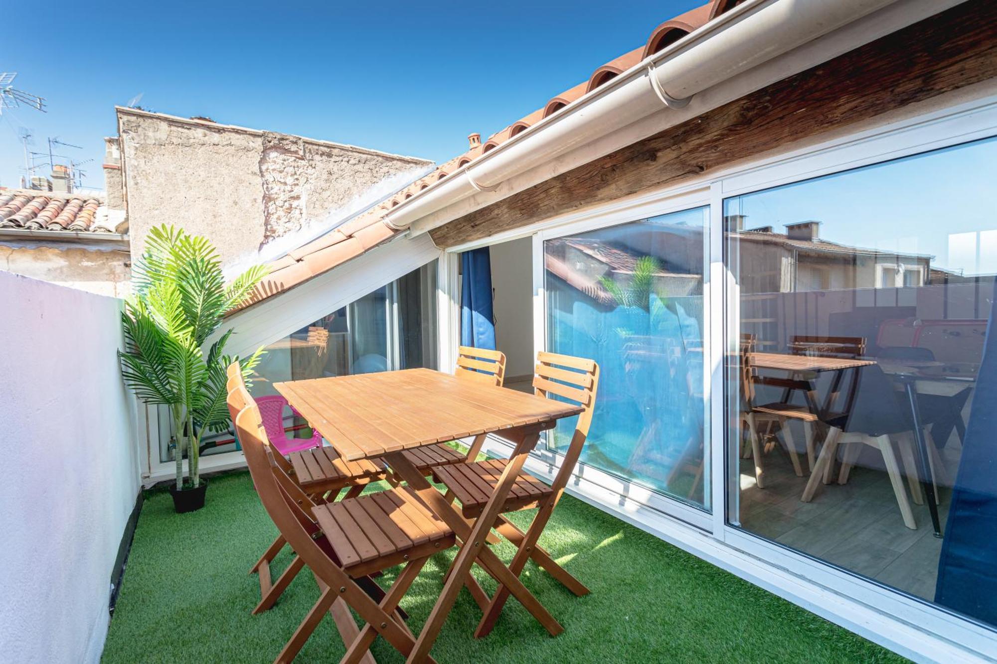 Le Albert 1Er Beziers Appartements Tout Equipes エクステリア 写真
